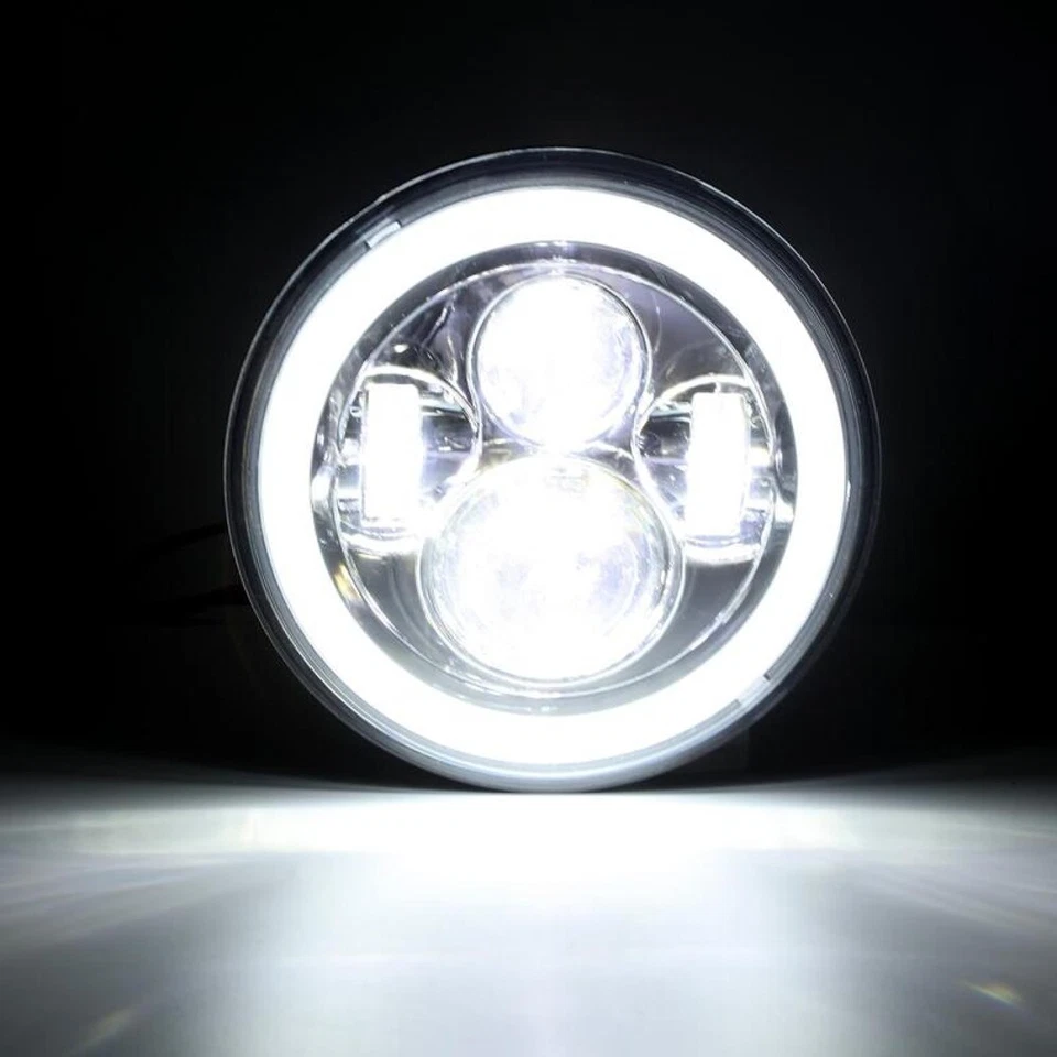 Пара светодиодных прожекторных фар 7 дюймов для пикапа Ford F-100 F-250 F-350 1953-1977 годов выпуска - Изображение 2 из 4