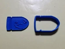 Super Mario Bros Bullet Bill Cookie Cutter/Super Mario Cookie Cutter/Fondant Cut