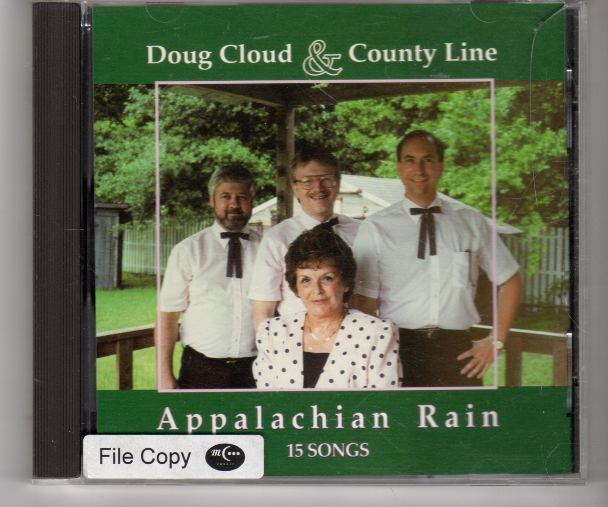 (HJ980) Doug Cloud & County Line, Appalachian Rain - 1993 CD