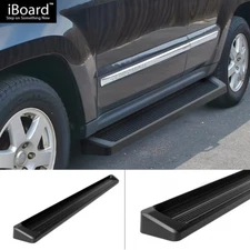 Premium 6" Black iBoard Side Steps Fit 05-10 Jeep Grand Cherokee Commander