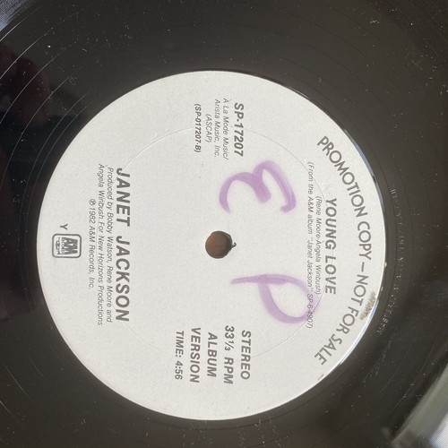 Michael Jackson 1979 PROMO Rock With You AS687 Single Vinyl Record & Janet 1982 - Picture 15 of 19