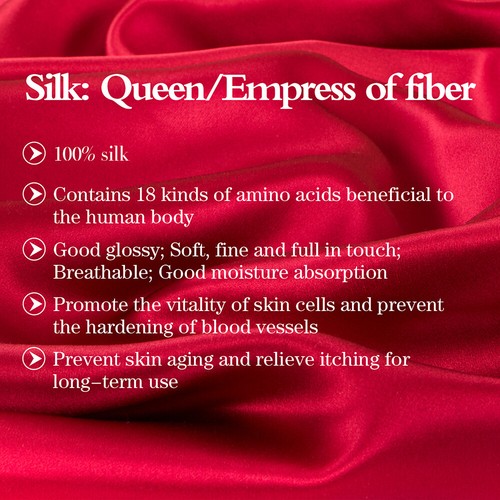 100% Pure Mulberry Silk Pillowcase Ultra Soft King Queen Cushion Cover 19 Momme - Picture 4 of 26