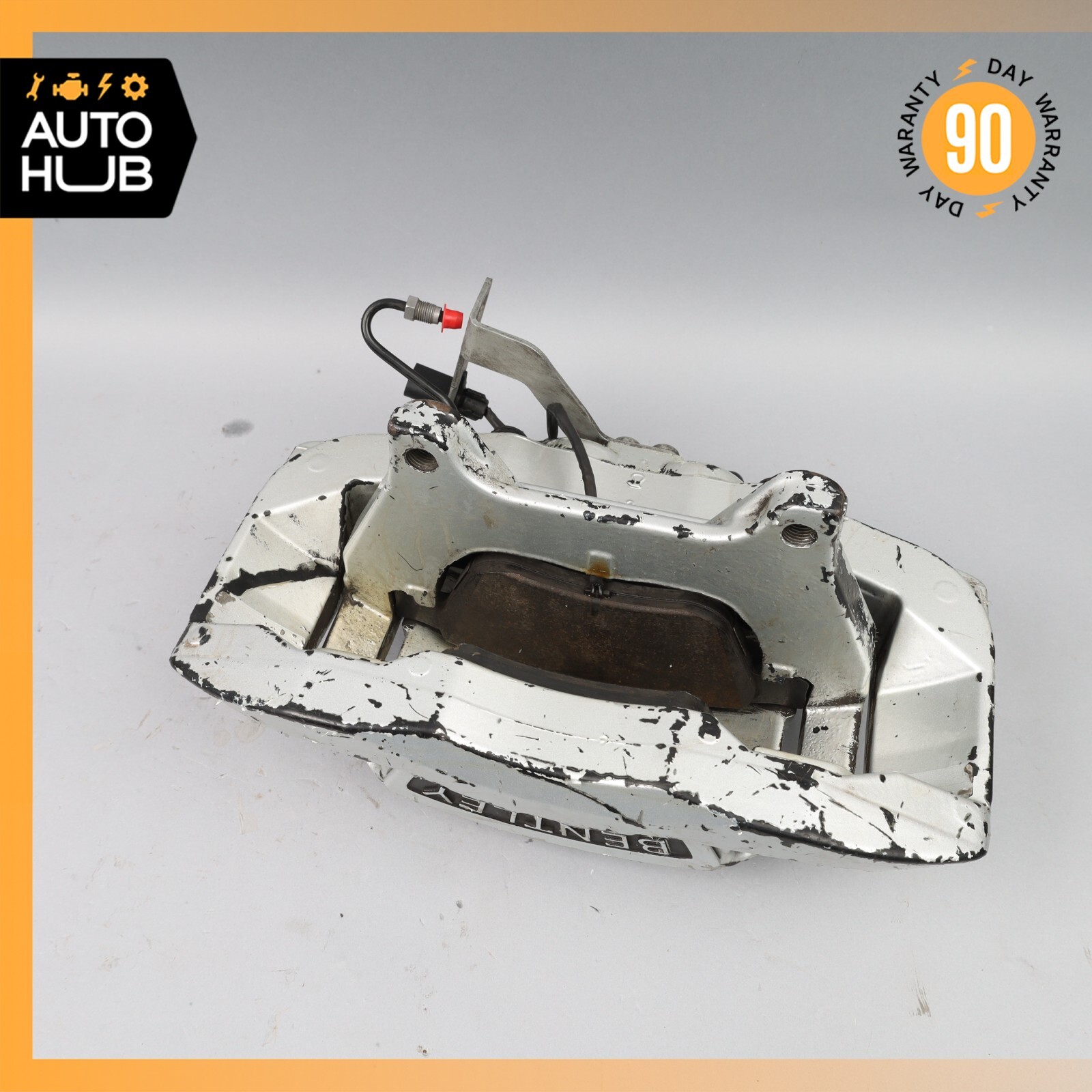 03-13 Bentley Continental GT GTC Front Brake Calipers Left and Right Set OEM
