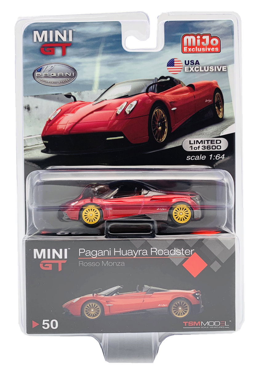 ミニカー MINIGT Pagani Huayra Roadster RossoMonza MINIGT.com – Welcome to the World of 1:64!