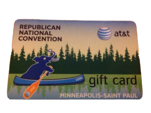 2008 Republican National Convention Ringtone AT&T Card Senator John McCain - 第 1/2 張圖片