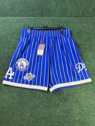 Mitchell & Ness Los Angeles Dodgers City Collection Shorts Mens Size Large
