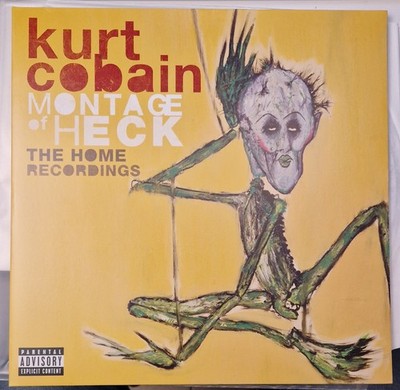 KURT COBAIN * MONTAGE OF HECK - THE HOME RECORDINGS 2 LP * rare oop