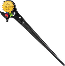 KLEIN TOOLS 3239 Adjustable Spud Wrench, Made in USA, 16-Inch Length, 1-5/8 Wren