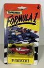 1993 Matchbox Formula 1 FERRARI Red Sealed Card