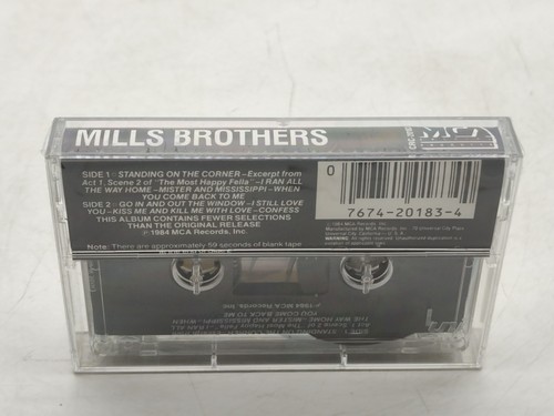 The Mills Brothers-The Mills Brothers-Cassette-MCA Records-1984-BRAND NEW SEALED - Picture 3 of 3