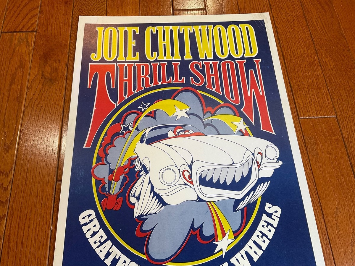 1970's Allentown Pa. Joie Chitwood Dorney Park Speedway Stunt Show