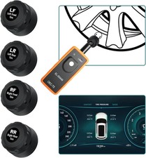 TPMS Sensor for Silverado, Tire Pressure Sensor Replaces 13598771, 13598772, 4