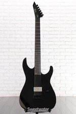 ESP LTD M-201HT Baritone Electric Guitar - Bl...