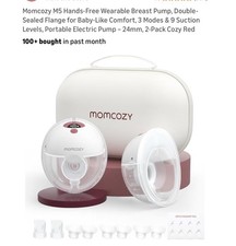 Momcozy M5 Hands-Free Wearable Breast Pump, Double-Sealed