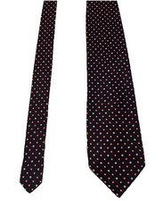 Corbata geométrica Vitaliano Pancaldi para hombre diseñador 100 % seda hecha a mano Italia