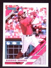 Eugenio Suarez Cincinnati Reds 2019 Panini Donruss Baseball #125 