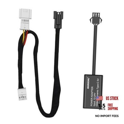 Dash Cam Power Adapter for Mercedes Benz with 4-Pin Rain Sensor   Hidden 4-pin