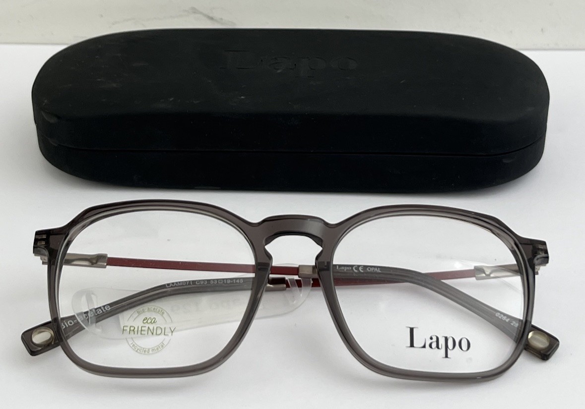 Lunettes de vue Lapo pour homme monture élégante Lamm 071 neuve