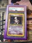 Pokemon TCG Mewtwo 10/130 Base Set 2 PSA 8
