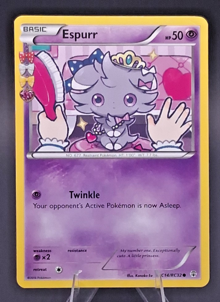 Espurr RC14/RC32 Generations Radiant Collection Pokemon Card NM