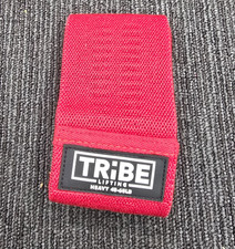  QTY 3 Tribe Lifting Premium Fabric Resistance Bands Red Heavy 45-65LB