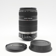 MINT Canon EF-S 55-250mm f/4-5.6 IS Original Lens 654
