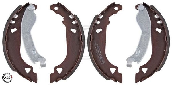 A.B.S. 8831 Bremsbackensatz 4 Bremsbacken Trommelbremse FüR Fiat FüR Lancia-image
