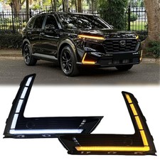 For Honda Cr-v Crv 2023-2026 Led Fog Lights Drl Turn Signal Lhrh Upgrade