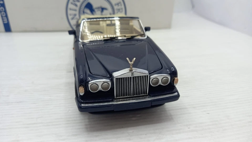 FRAB11UD44 Franklin Mint Rolls Royce Corniche IV 1993 1/24 - Immagine 2 di 4