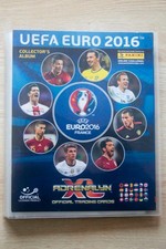 Panini Adrenalyn XL Uefa Euro 2016  Sammelmappe mit 213 Cards + 1 Limitierten