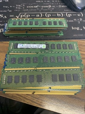 (Lot of 39) 4GB PC3 assorted EEC Ram