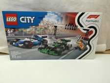 LEGO City 60474 : Grille de départ de F1 avec des voitures VCARB et Sauber-neuf