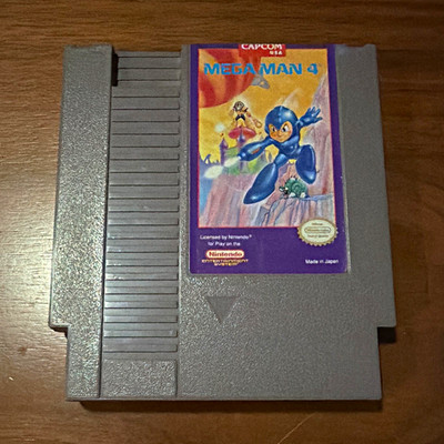 Capcom Mega Man 4 Nintendo Entertainment System NES Mega Man Series