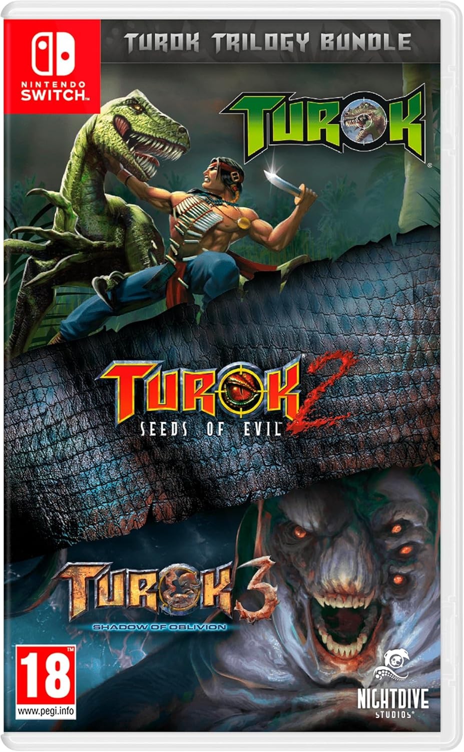 Turok Trilogy Bundle Nintendo Switch Game