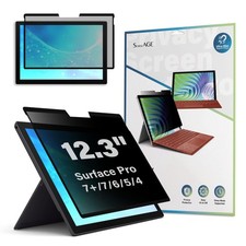Magnetic Privacy Screen Protector for Surface Pro 12.3 inch 7 /7/6/5/4 , Eas...