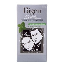 Bigen Speedy Hair Color Conditioner, Shade Brownish Black 882, 80gm