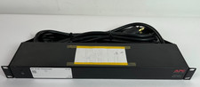 APC AP7801 Switched Rack PDU 1U 120V 15A NEMA 5-15P 8 5-15R Outlets