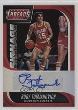 2018-19 Panini Threads Signage Premium 35/200 Rudy Tomjanovich #50 Auto HOF n5h