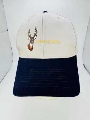 John Deere Snap Back Hat Cap Deer Stag Logo Otto Brand READ!