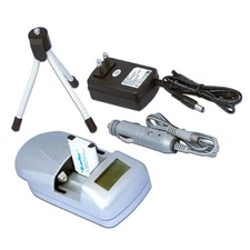 Maximal Power UC101+DB NIK EN-EL19 X2+TRIPOD MINI GREY Universal Travel Charger