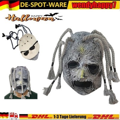 Slipknot Corey Taylor Latex Masken Halloween Maske Cosplay Dreadlocks Fancy Prop