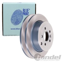 2X Blue Print Bremsscheiben Ø302Mm Hinten Passend FÜR Land Rover Freelander