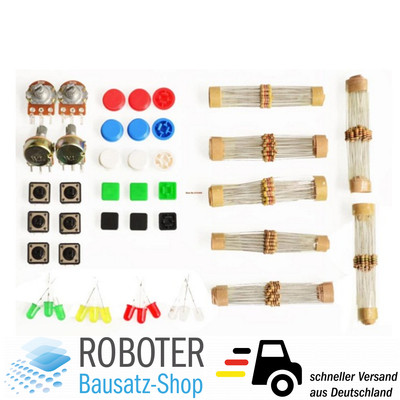 Starter Kit elektronischer Bauteile Widerstände ect. für Arduino Raspberry Pi