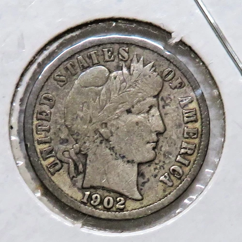 1902-P Barber Dime — photo from another recent sale