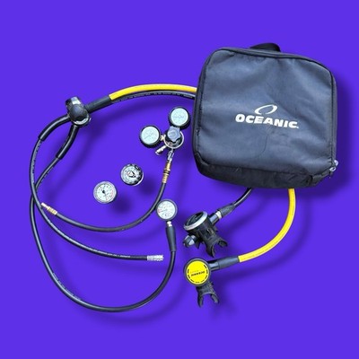 Scuba Oceanic FDX10, Delta 4, SlimLine 2 With Regulator And Carry Bag