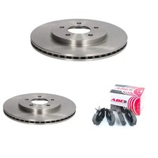 Bremsscheiben Bremsbeläge HINTEN ABE (300mm) für FORD USA MUSTANG 1964-...,