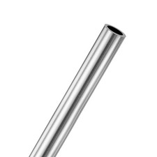 1-Pack 300mm 304 Edelstahlrohr, 6mm OD 0,8mm Wand f&uuml;r Bau/Maschinenbau/DIY
