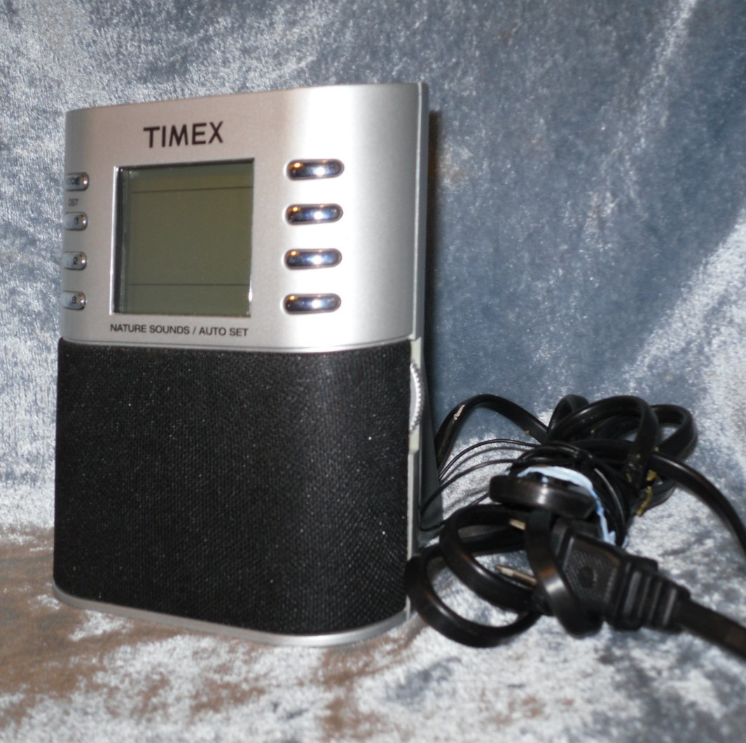 Timex AM/FM Nature Sounds Clock Radio Nature Sounds Genuine T308S