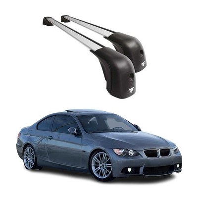 Roof Racks Cross Bars for BMW 3 Series E92 Coupe 2007-2013 Alu 220lb Silver