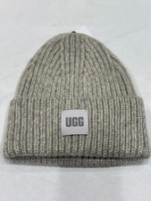 UGG Women's Chunky Rib Beanie Color Light Gray